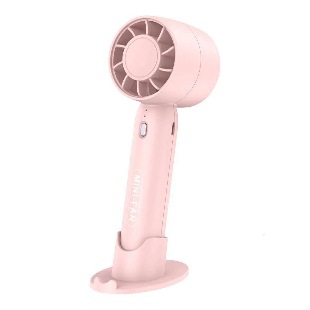 Turbo handheld small fan USB charging mini outdoor portable lightweight desktop stand with long-lasting battery life - view 7