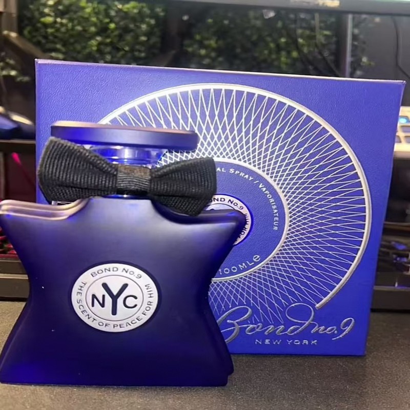 USA 3-7 Days Deliver perfume mens NYC perfume bond no 9 jpg le beau men perfume man cologne strong 100ml Powerful Spray Perfume Cologne Round packing Man Fragrance