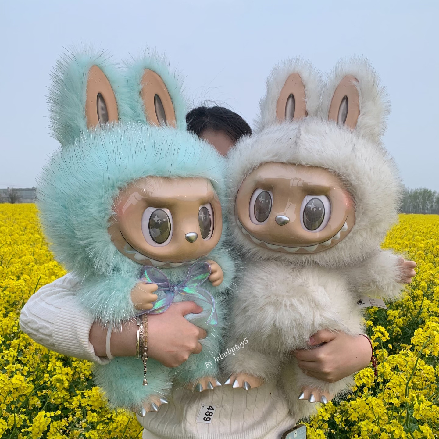 58cm Large Zimomo Angel & I Found You & Black Angel Plush Doll, Vinyl Face Collectible Figure, Trendy Toy Gift for Labubu Plus Doll Fans YIZHIXING
