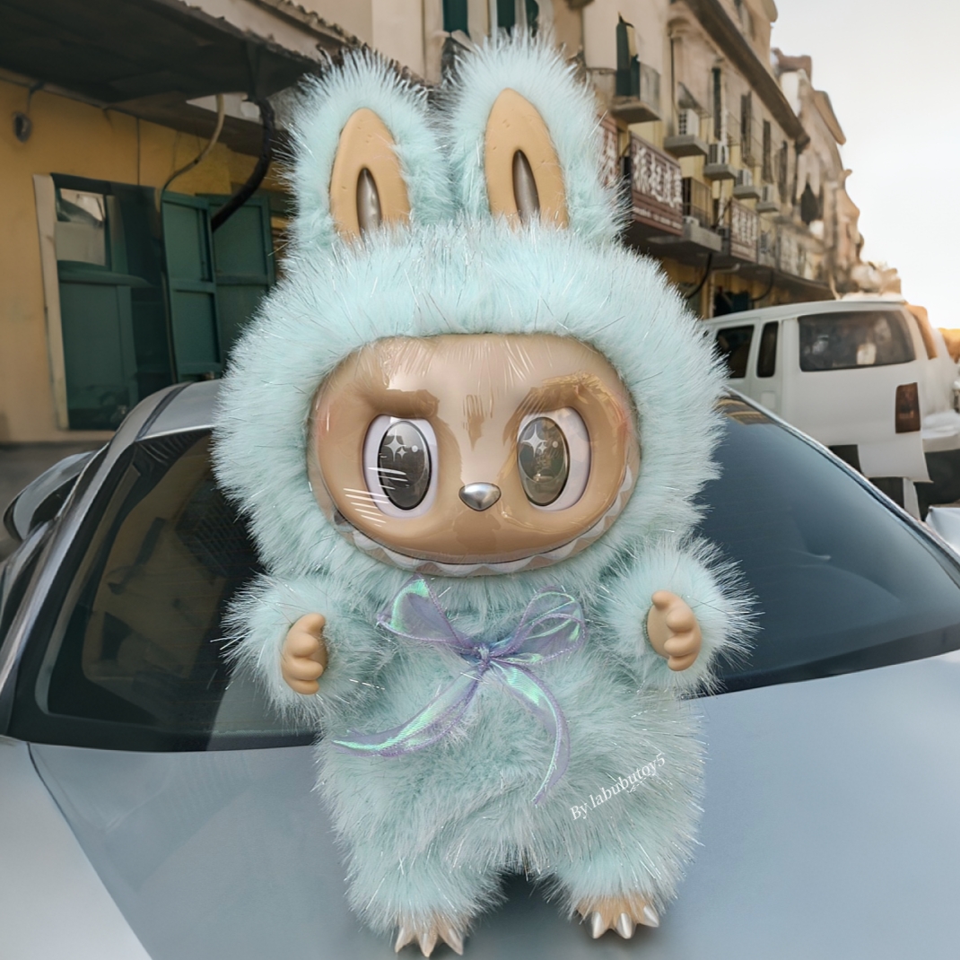 58cm Large Zimomo Angel & I Found You & Black Angel Plush Doll, Vinyl Face Collectible Figure, Trendy Toy Gift for Labubu Plus Doll Fans YIZHIXING