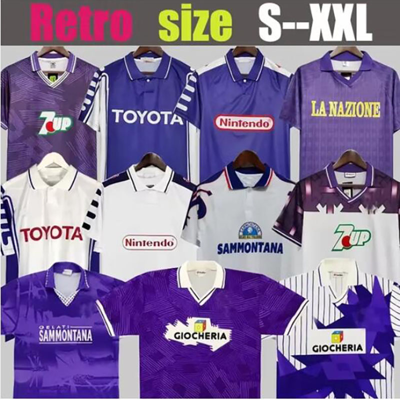 1995 1996 Retro classic Soccer jerseys Sweatshirt 1989 90 91 92 93 97 98 99 BATISTUTA R.BAGGIO DUNGA RUI COSTA Retro Football shirt chandal futbol