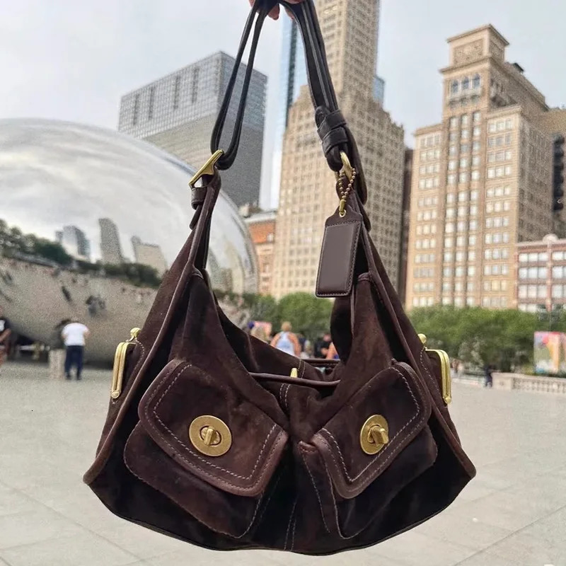 Large Capacity Crossbody Bags for Woman Shoulder Bag Fashionable Versatile ner Bag Frosted Tote Bag for Women 260403