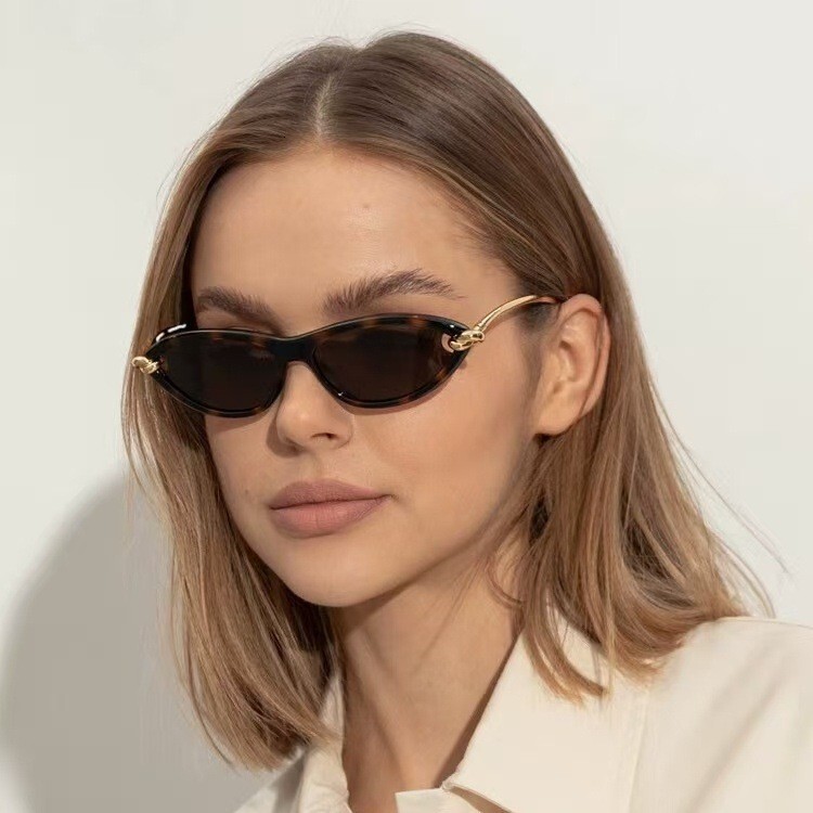 New Cat-Eye Sunglasses With A High-End Feel, UV Protection,Trendy For Both Men And Women, Fashionable Unisex Eyewear