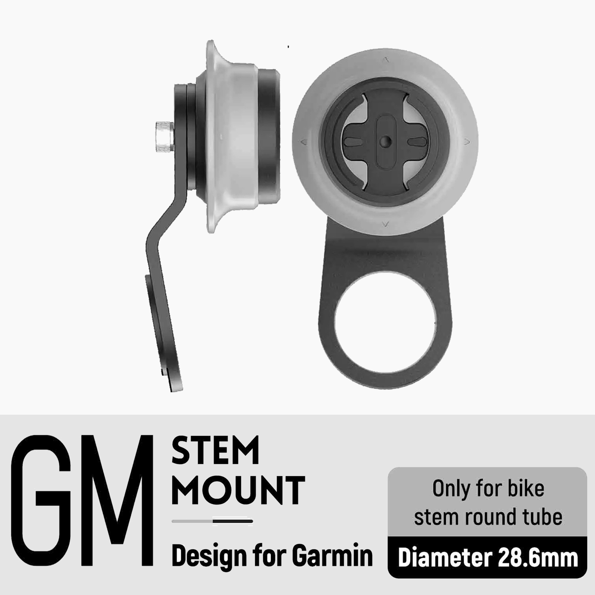 motorcycle,Cycling GPS Computer Extension Bracket, Aluminum MTB Stem Mount, Quick-Release Base for Garmin, XOSS and iGPSPORT