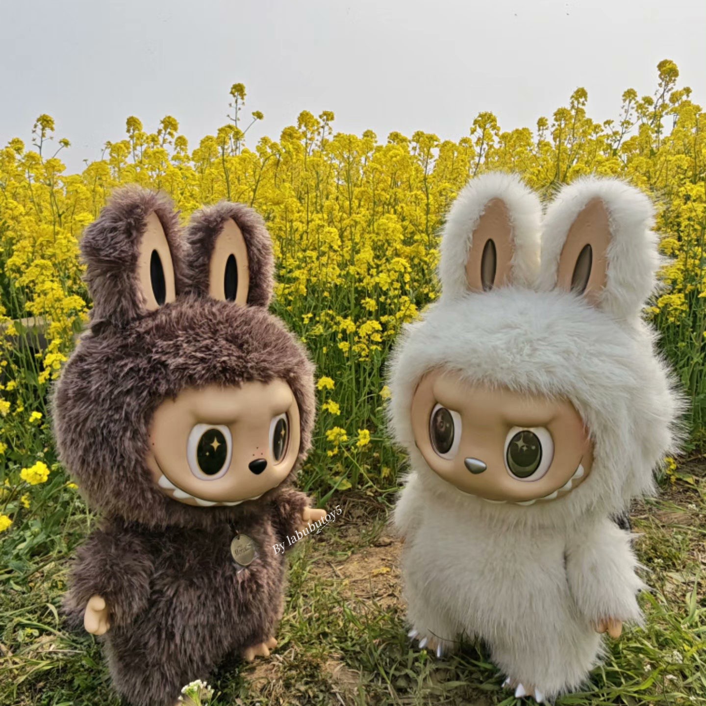 58cm Large Zimomo Angel & I Found You & Black Angel Plush Doll, Vinyl Face Collectible Figure, Trendy Toy Gift for Labubu Plus Doll Fans YIZHIXING