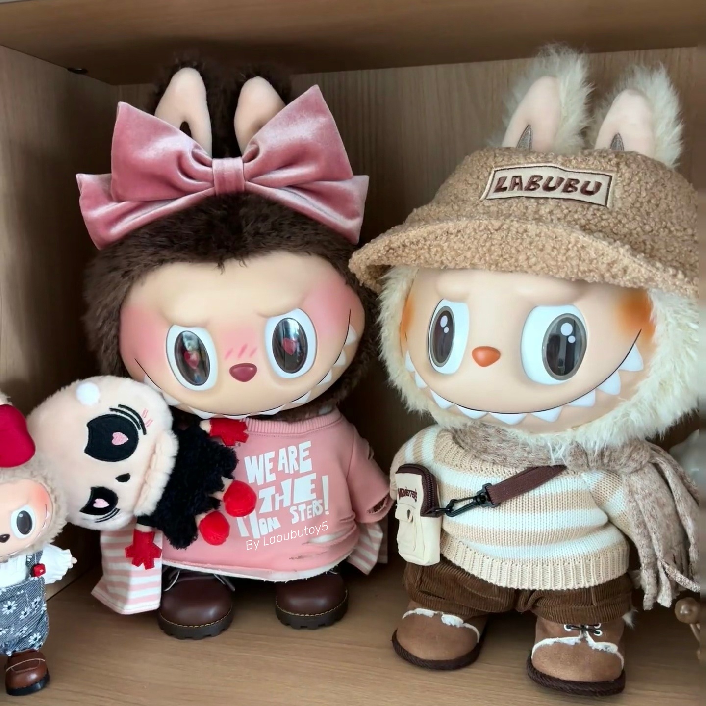 38Cm X Vans Jump For Joy Dress Be Latte Valentine's Day Pronounce Wings Of Fantasy Mokoko Walk By Fortune Vinyl Plush Collectible Doll Yizhixing  - view 8