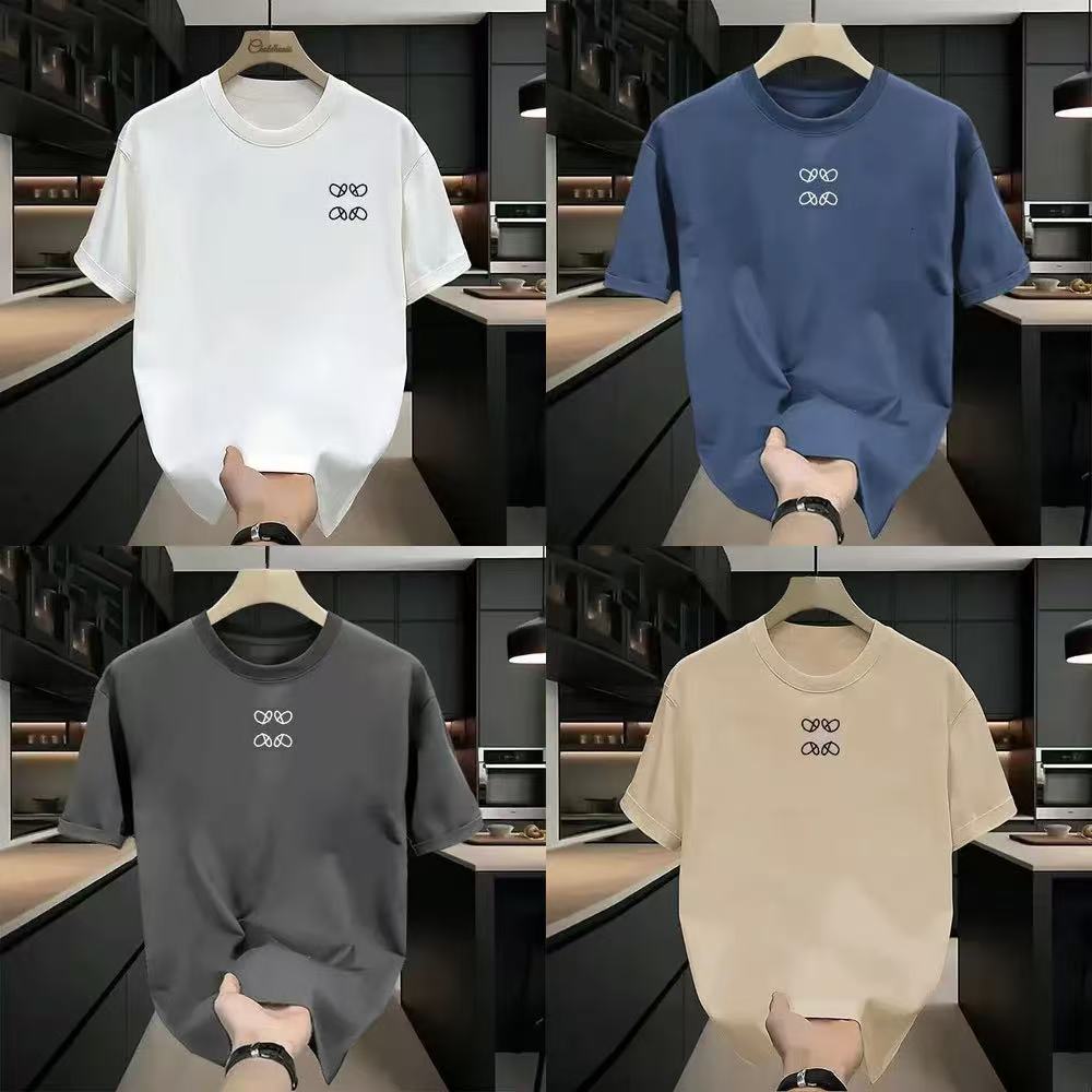 Designer T Shirt Tee Short sleeve T-Shirts designer polos Loose Tees Fashion casual Cotton breathable t shirt Luxury Men Hip Hop clothes Mens poloM-4XL
