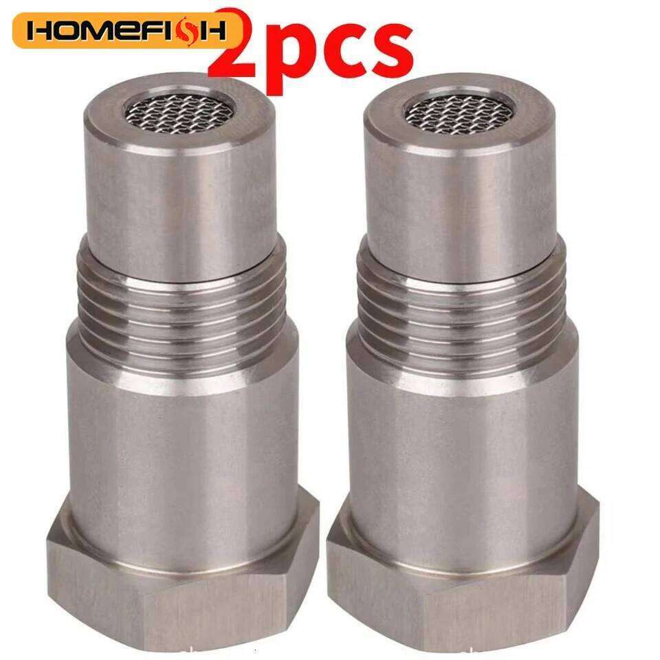 2PCS Off-Road Oxygen Adapter M18X1.5 CEL Fix O2 Sensor for Catalyst CSV Auto Parts Performance Car Accessory