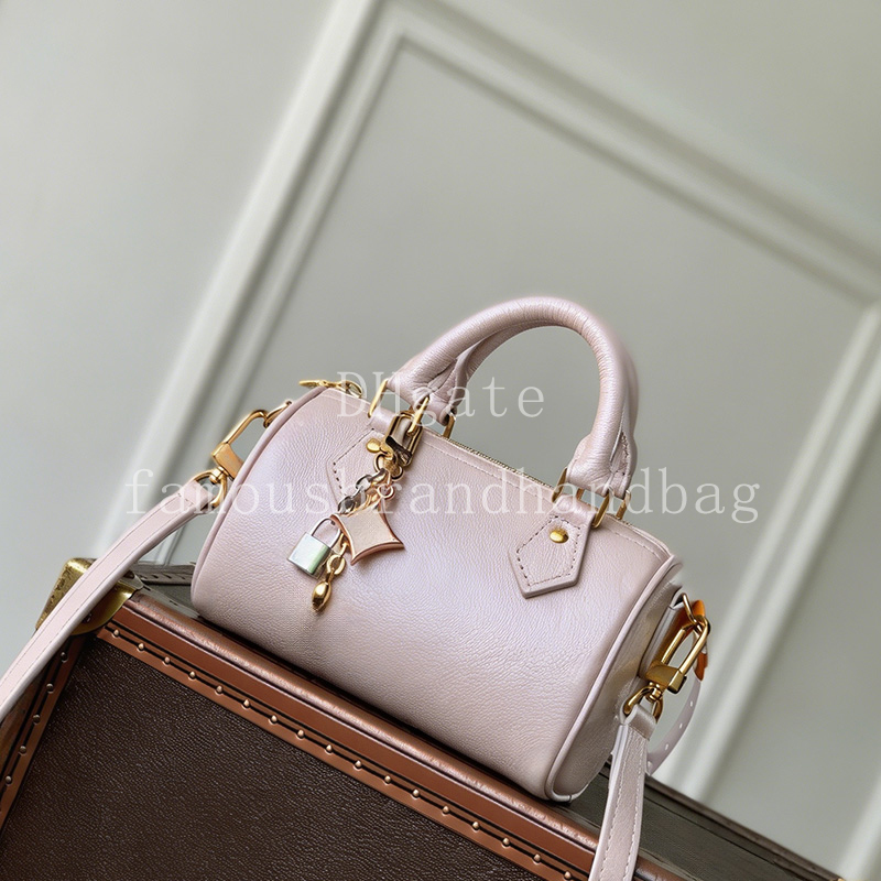 Master quality Nano Handbag Designer Crossbody Bag Women Boston Bag Mini Shoulder Bag With Gift Box LS01A4