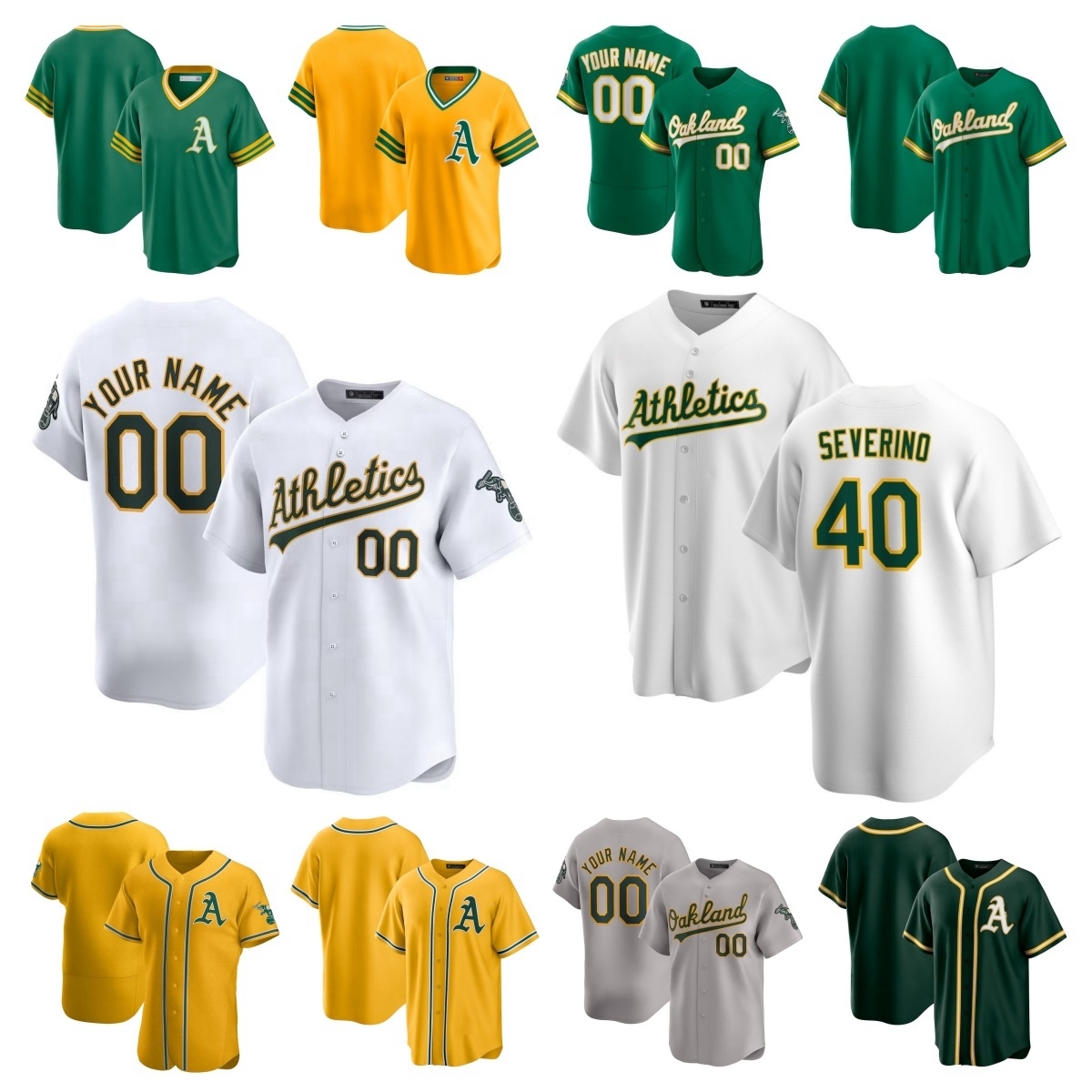 Jacob Wilson Athletics Jersey Baseball Brent Rooker Max Muncy Shea Langeliers Tyler Soderstrom Nick Kurtz Denzel Clarke Lawrence Butler Jeff McNeil Men Women Youth