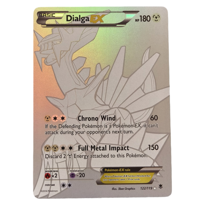 Retro TCG Holo Card - Beach Summer Theme, Surfing Creature Art, Rare Foil Trainer Card, Collectible Game Accessory + Free Card Sleeve