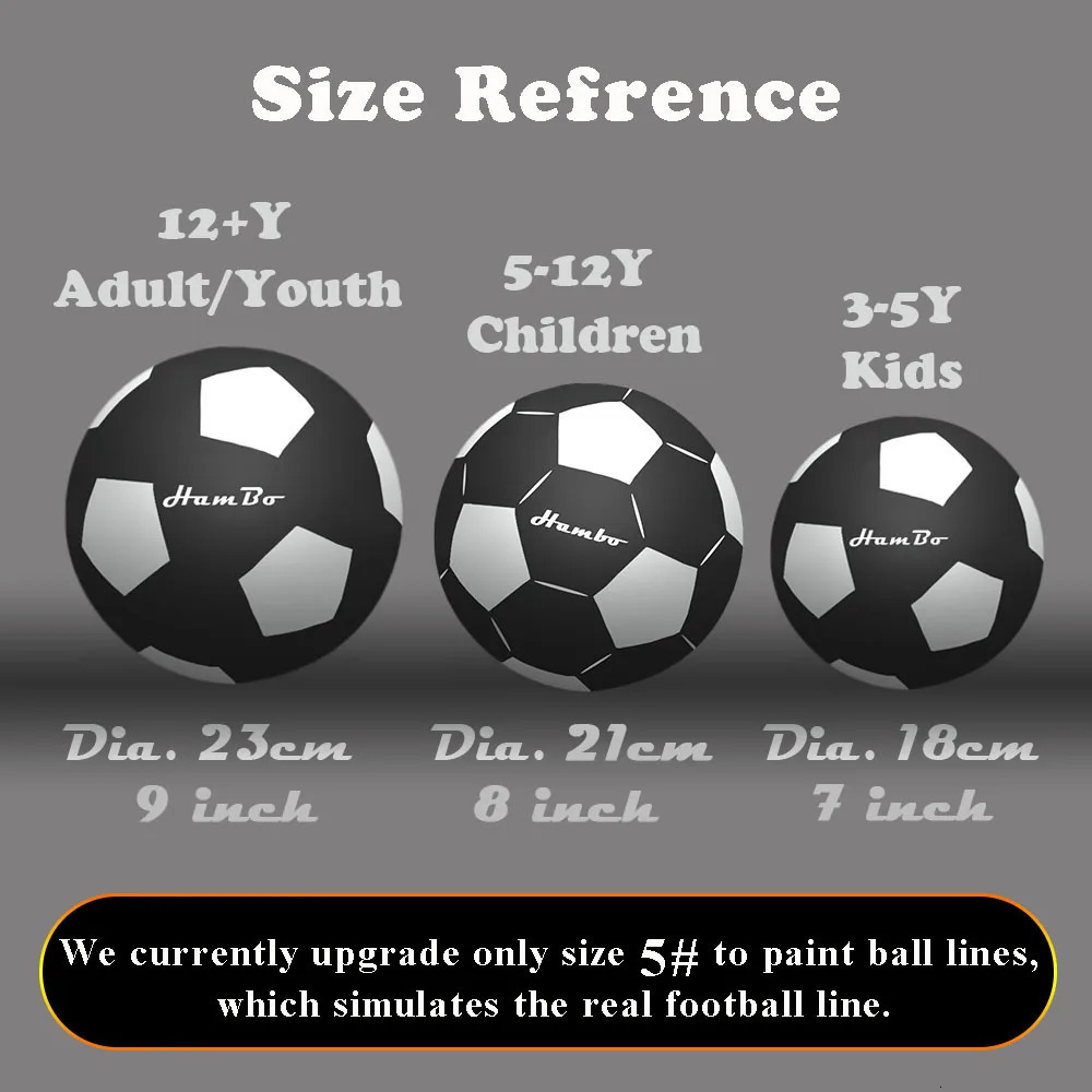 Silent Football Size 7 5 3 for Adults Children Mute Bouncing Indoor No Noise Airless Soccer Ball Foam Fun Sports Games y260416