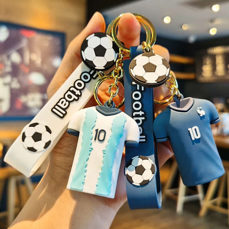 World Cup Keychain Jersey PVC Mascot Football Pendant Gift Trend Let s get pumped up together