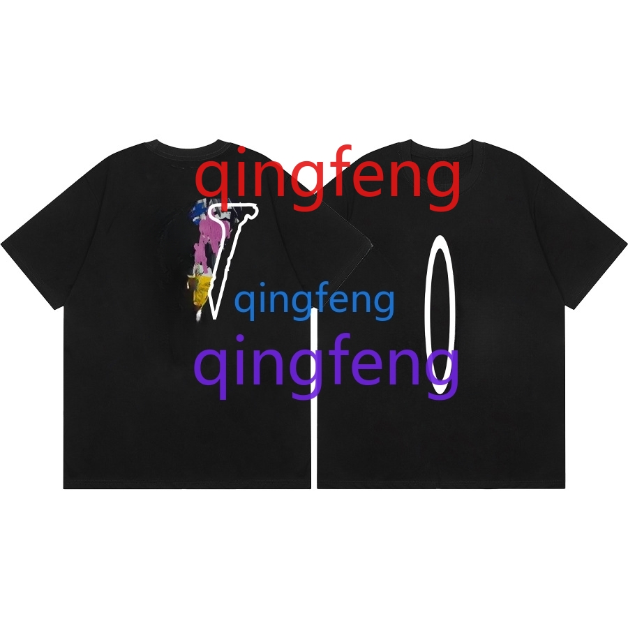 Designer men's T-shirts, men's and women's shirts, fashionable chest letter print, casual summer short-sleeved men's tops S-2XL