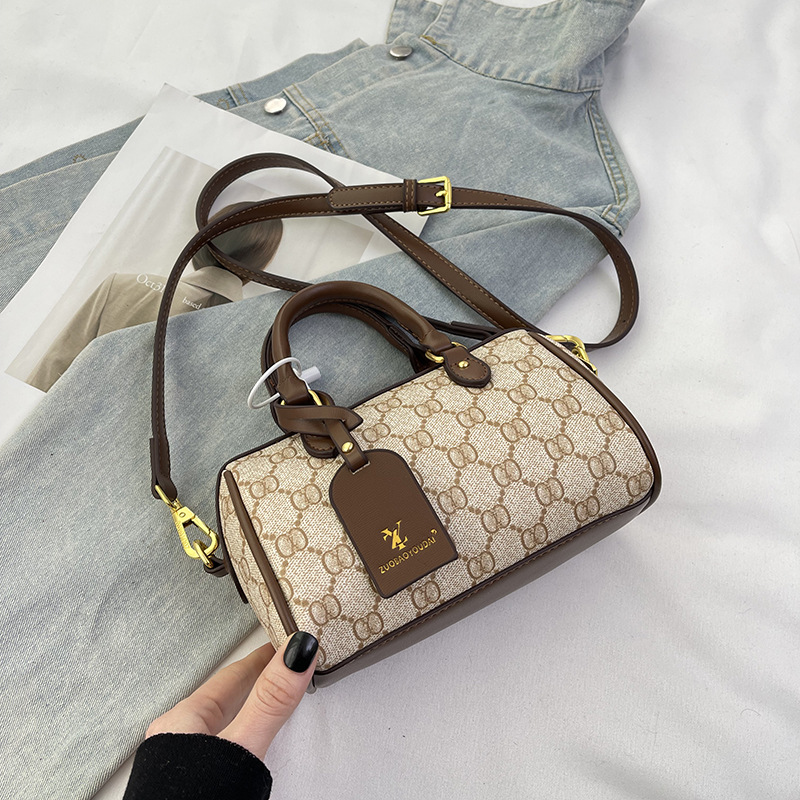 Designer bag, crossbody bag, high-quality underarm tote, vintage print shoulder bag, luxury women's bag, chain wallet, classic square bag, premiu