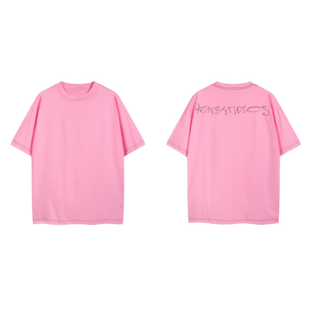 High quality Graphic Tee acned studios long sleeve hoodie Washed graphic tee shirt Sleeve hoodie Designer T shirt Casual Fashion Skateboard Men Women 