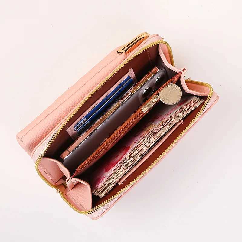 Fashion Women Small Crossbody Bag for mobile phone PU Leather Purse Bag Elegant Flower Pattern Messenger Bag wallet For Girls C260406