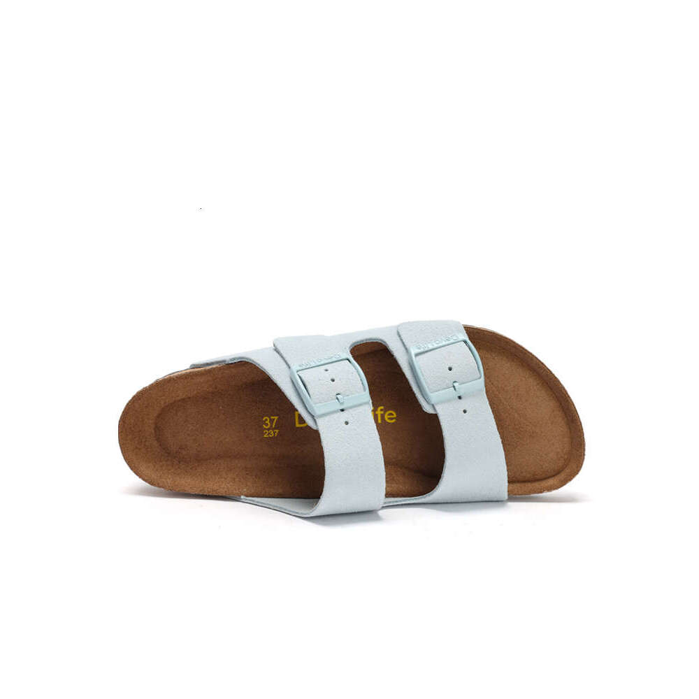 Cork shoes, breathable designer shoes flat shoes, dad shoes, retro casual shoes, Forrest Gump shoes, sports shoes blue gray 2618