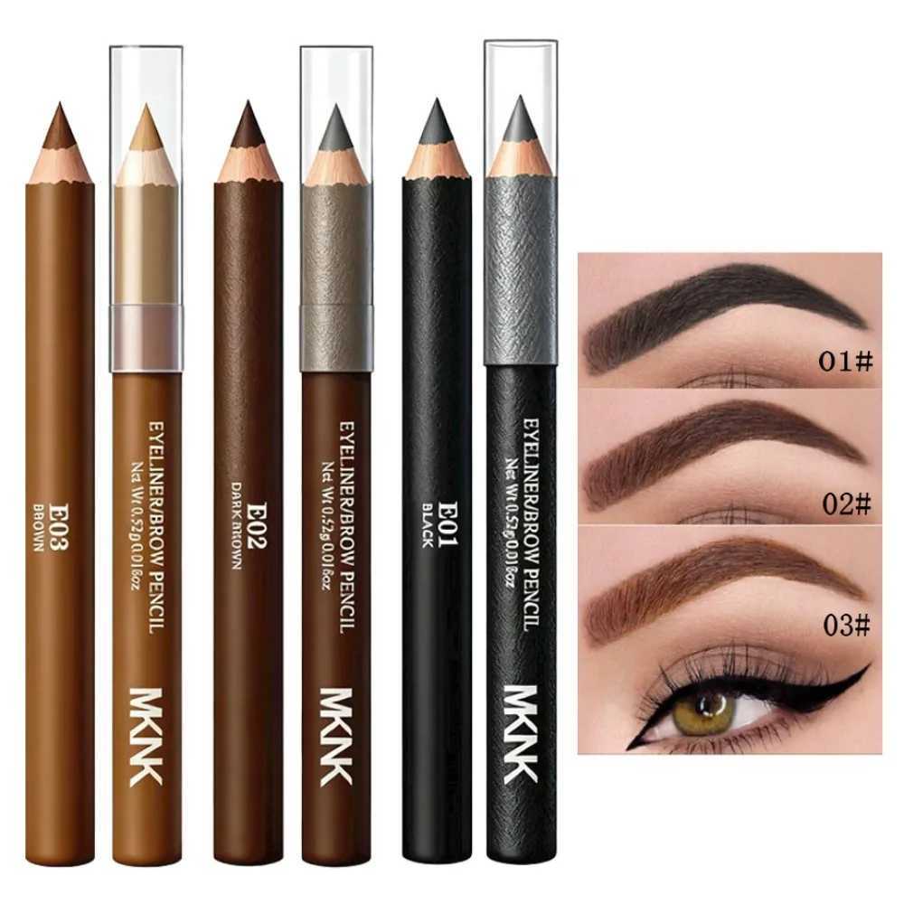 Professional Multi-Function Wooden Makeup Pencil Waterproof For Eyebrows Eyeliner All-in-One Precision Tip Long Wear Cosmetic H260406