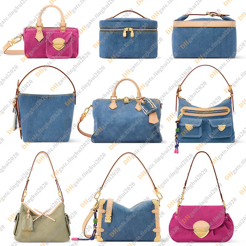 Ladies Fashion Designe Luxury Denim Bag Totes Handbag Crossbody Shoulder Bags TOP Mirror Quality M27946 M27603 M27602 M28107 M28291 M28287 M14430 M27329 M27943