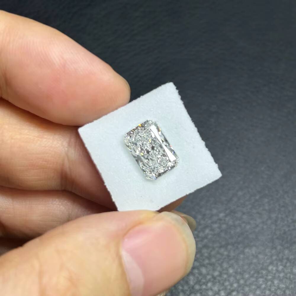 IGI Certificate Excellent Cut D VS1 Radiant Cut 2 5 Carat Diamond Lab Grown Diamond Stone for Women Ring