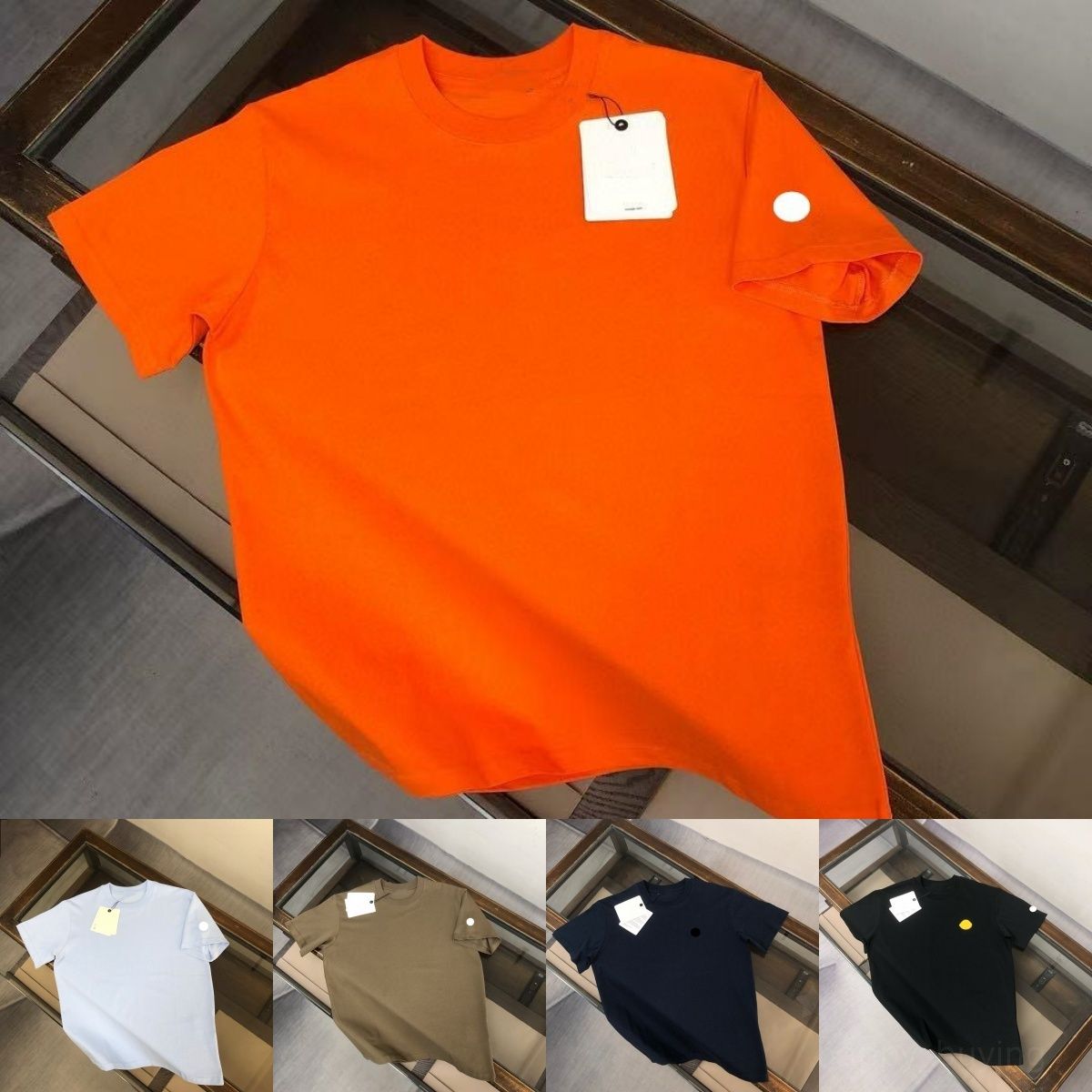 Monclrs tshirt shorts pants Mens designer t shirt summer tshirt Fashion T-Shirts Pure cotton round neck Simplicity Tees Men Casual short sleeves Top