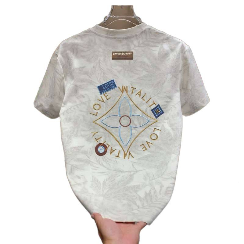 Designer clothing 2026 Casual Men's Short-Sleeved T-Shirt Unique Design Fashion Top Men's Half-Sleeve Luxury Fashion Top