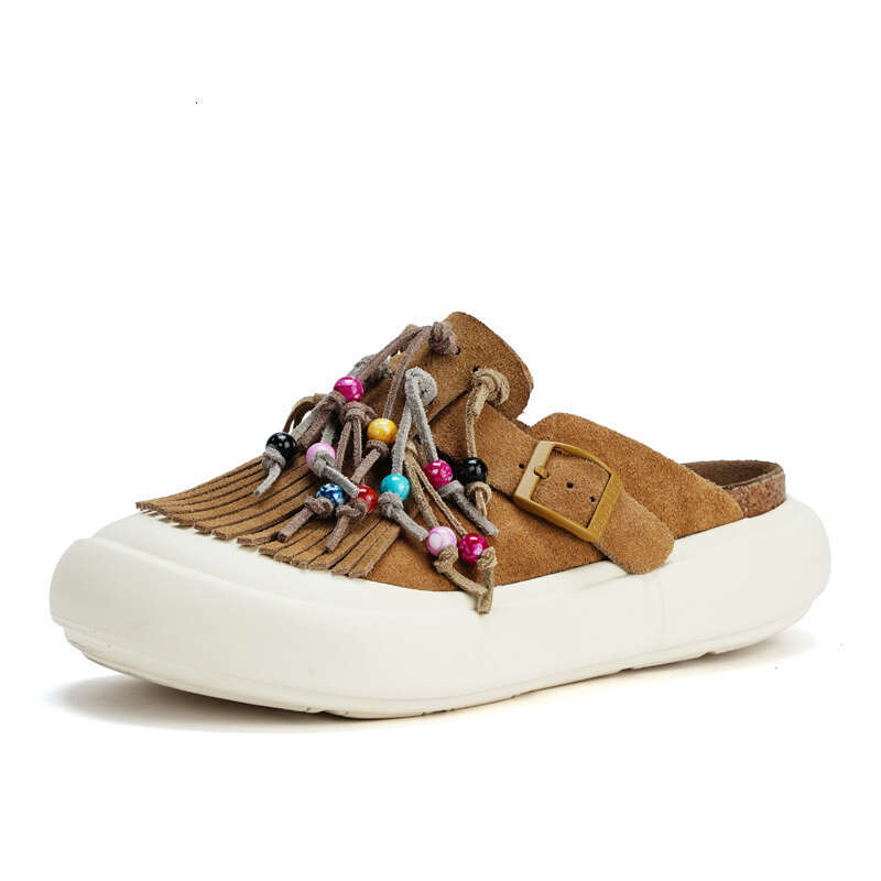 Retro Cork designer shoes Sandals, Flat Shoes, Non slip Shoes, Comfortable Sports Shoes, Four Seasons Travel Vacation Beach Shoes, Green Blue