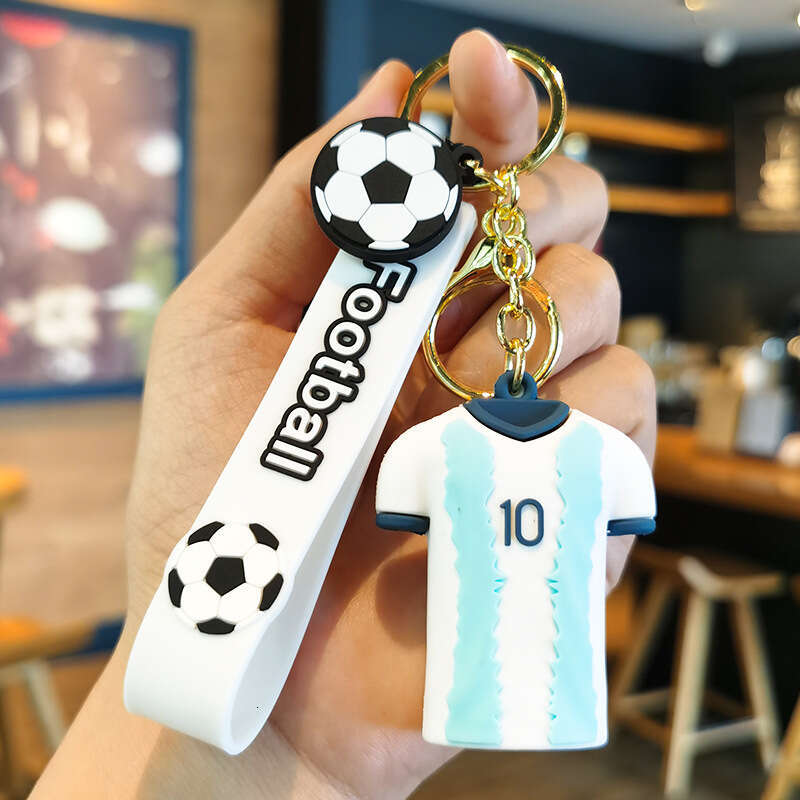 World Cup Keychain Jersey PVC Mascot Football Pendant Gift Trend Let s get pumped up together