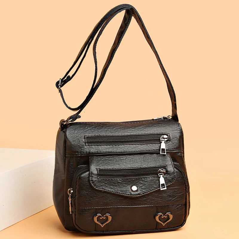 Neutral style rectangular bag for men and women with wide capacity casual and fashionable single shoulder bag for traveling a C260406