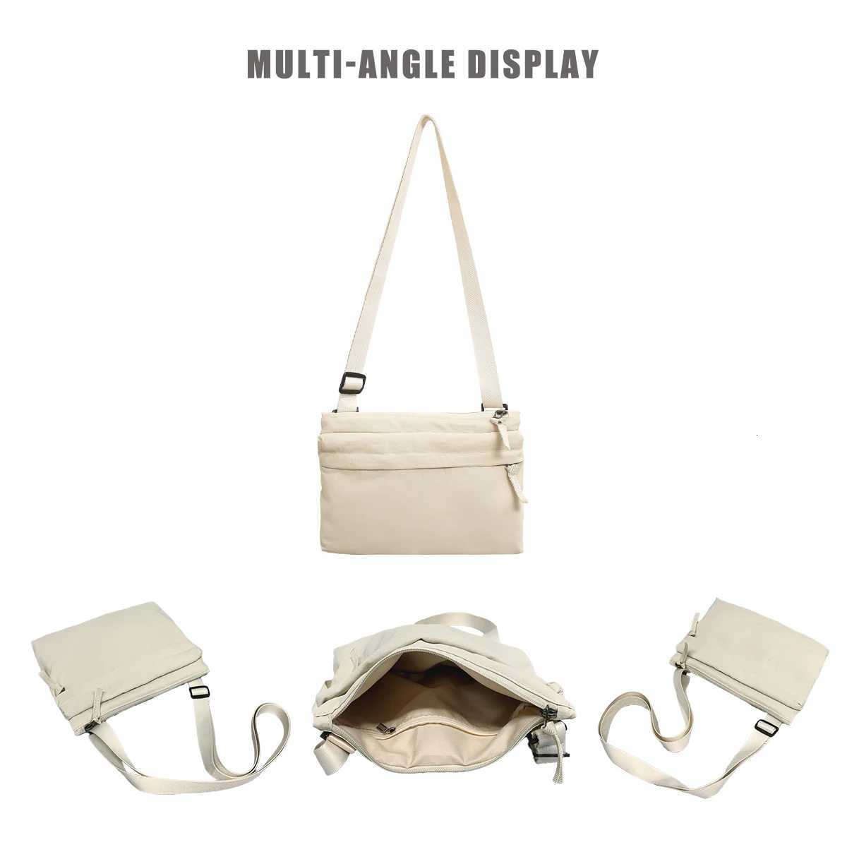 Unisex Outdoor Crossbody Bag - Tactical Messenger Bag for Hiking/Fishing/Travel Style Phone Sling Pack with Anti-Theft Pocket C260406