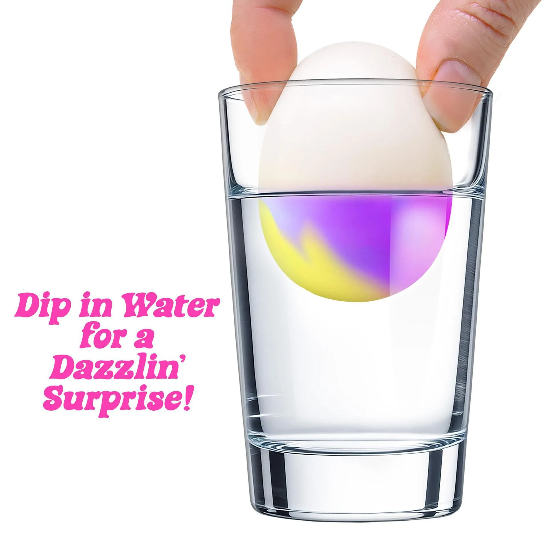 IN stock Needoh Dippin Dazzler Eggs Squishy Toys Sensory Toys Color Changing Squishy Eggs Stress Relief Slow Rebound Needoh Fidget Toys for Kids