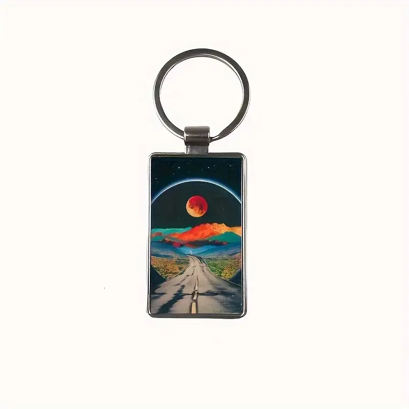 Personalised zinc alloy metal keychain customisable with pos suitable as a gift for birthdays graduations or anniversaries 260403BJ - view 7