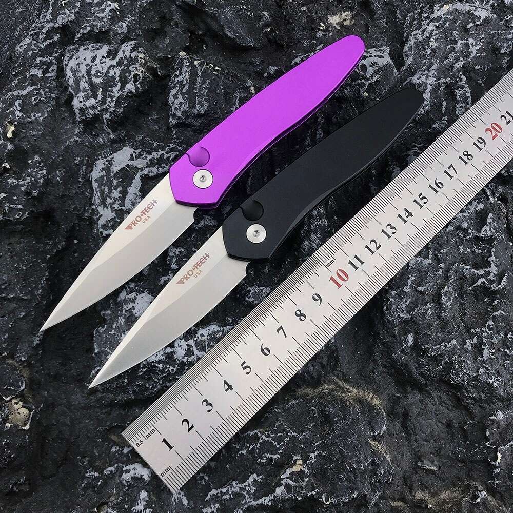 Protech Super Technology -3306.999999999% off Folding for Outdoor Fishing, Multi-color Handle, Portable Camping Pocket Knife