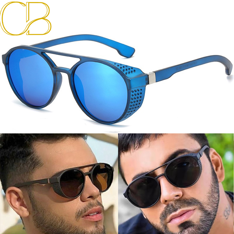 Steampunk Sunglasses Women Men Vintage Glasses Round Glasses Steam Punk Retro Fashion Sun Glasses Oculus de sol CB Fashion Accessories