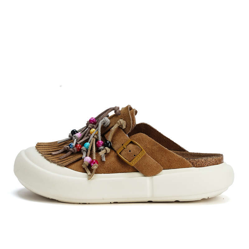 Retro Cork designer shoes Sandals, Flat Shoes, Non slip Shoes, Comfortable Sports Shoes, Four Seasons Travel Vacation Beach Shoes, Green Blue