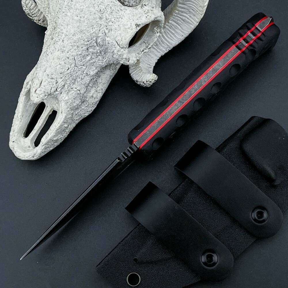 Popular in foreign trade, TKELL Agent 003 straight blade folding knife is a multifunctional, high-hardness camping tactical survival tool