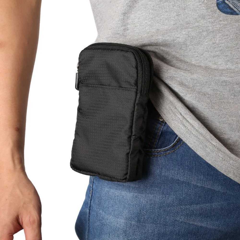 FULAIKATE SPORTS Universal Phone Bag for iPhone15 Pro Max Portable Waist Pouch for iPhone 14 Plus Mobile Phone Shoulder Holster C260406
