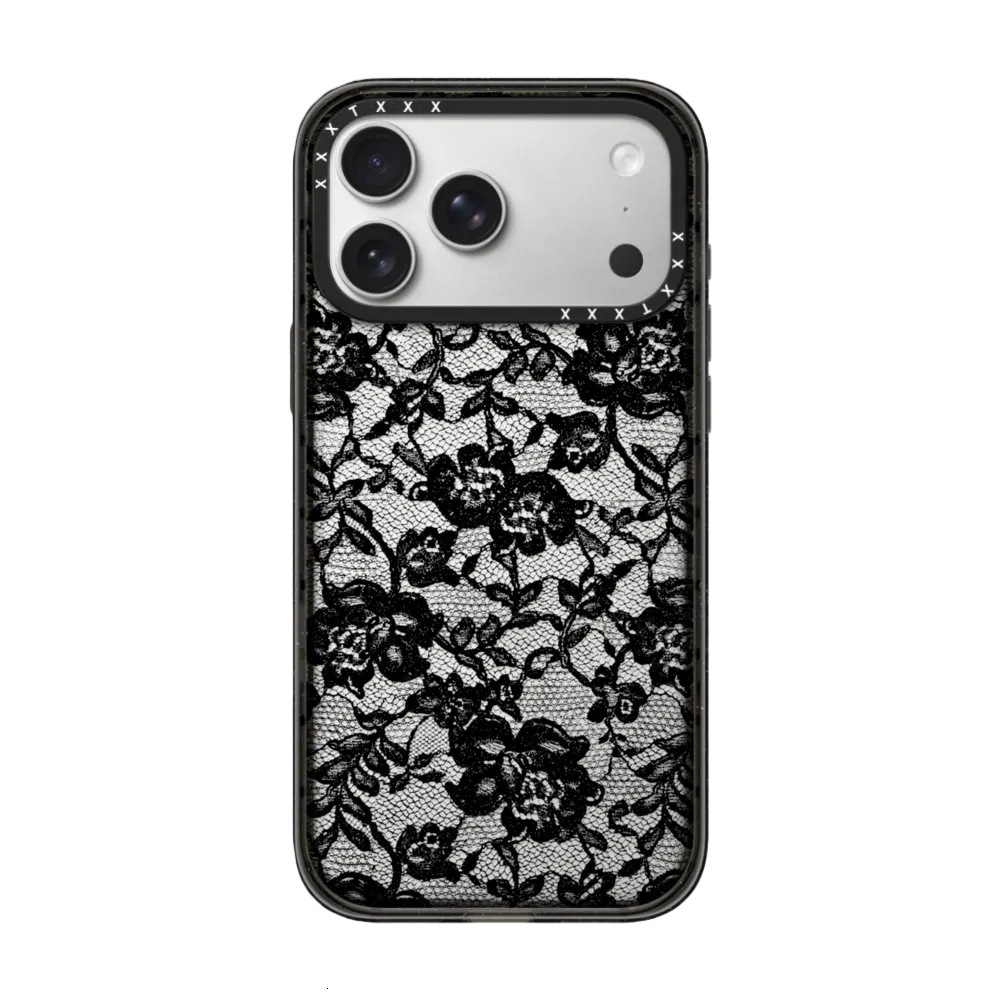 2026 New Designers' Luxury Collection Hot Girl Black Lace Series 16pro Is Suitable For Iphone 17 Pro Max, Apple 15 Plus, And 14 Phone Cases