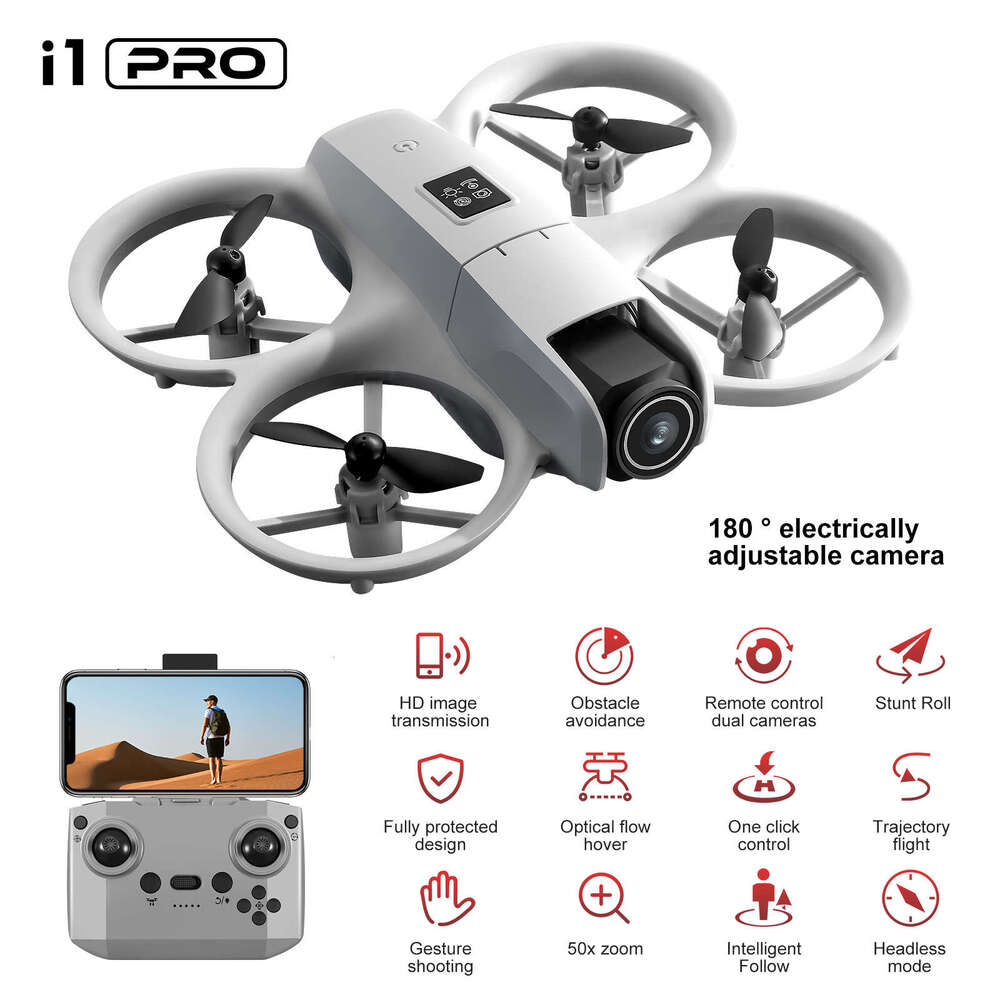 New i1pro HD Aerial Photography Drone Remote Control Aircraft Mini Quadcopter Drones Kuhangxin - view 3