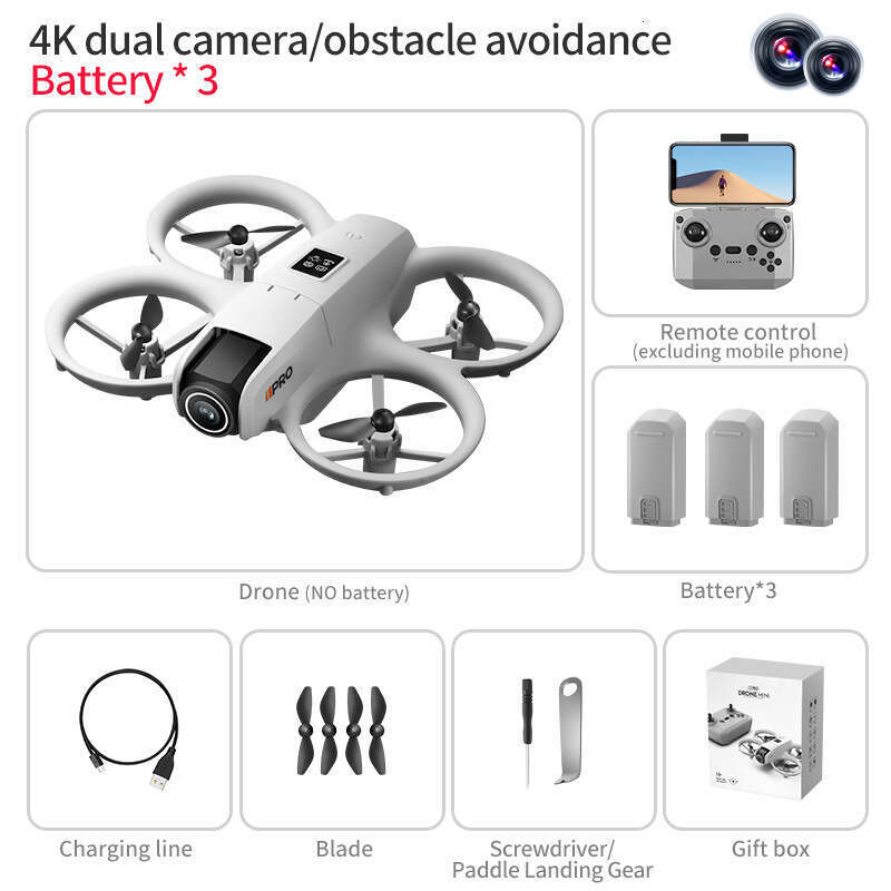 New i1pro HD Aerial Photography Drone Remote Control Aircraft Mini Quadcopter Drones Kuhangxin - view 9