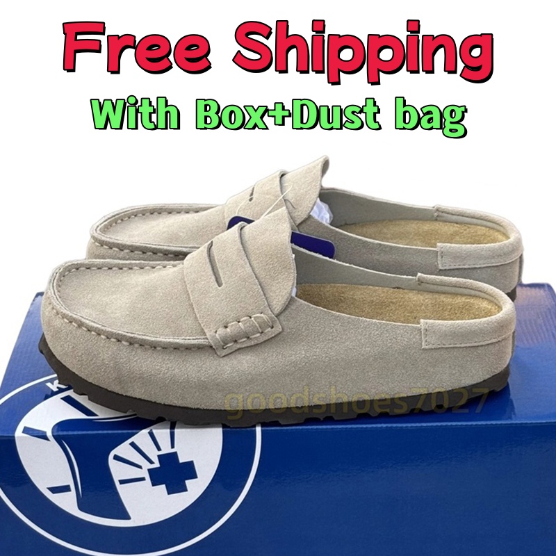 Free Shipping Designer Naples Slippers Wrapped Clogs loafers Sandals Clog Cork Flat Mens Women Winter Summer Beach Slides Leather Slide Slipper Sliders 35-46