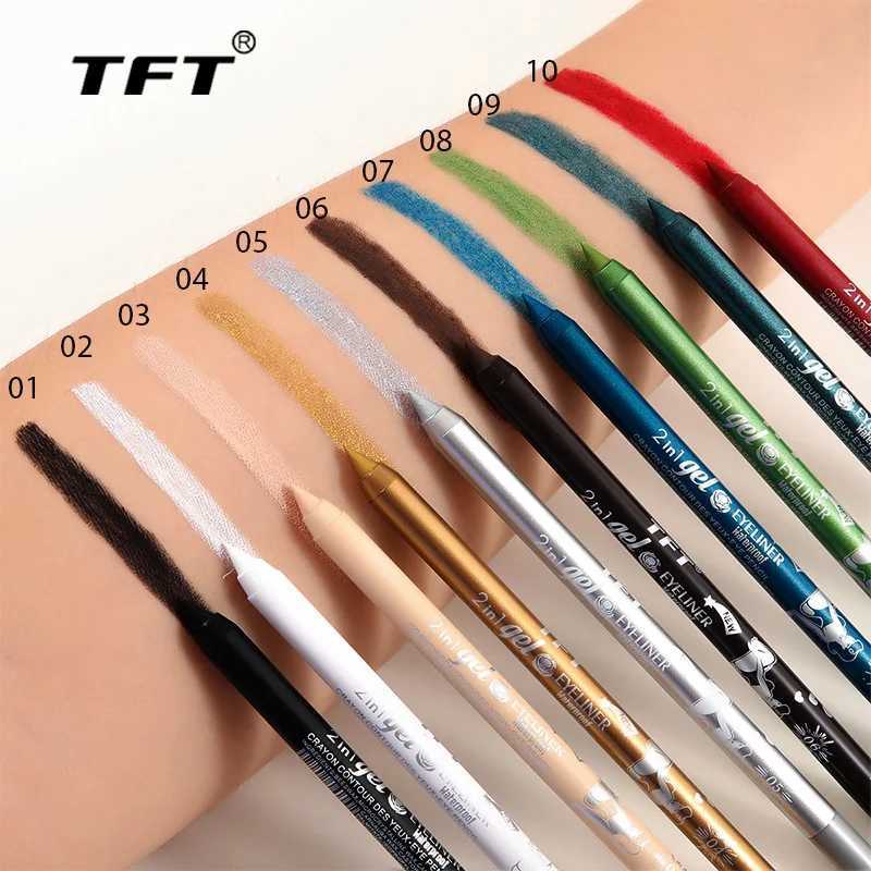 Waterproof Eyeliner Long Lasting Pencil Colourful Pigment Blue Black White Color Gel Eye Liner Pen Makeup Eye Beauty Cosmetics H260406