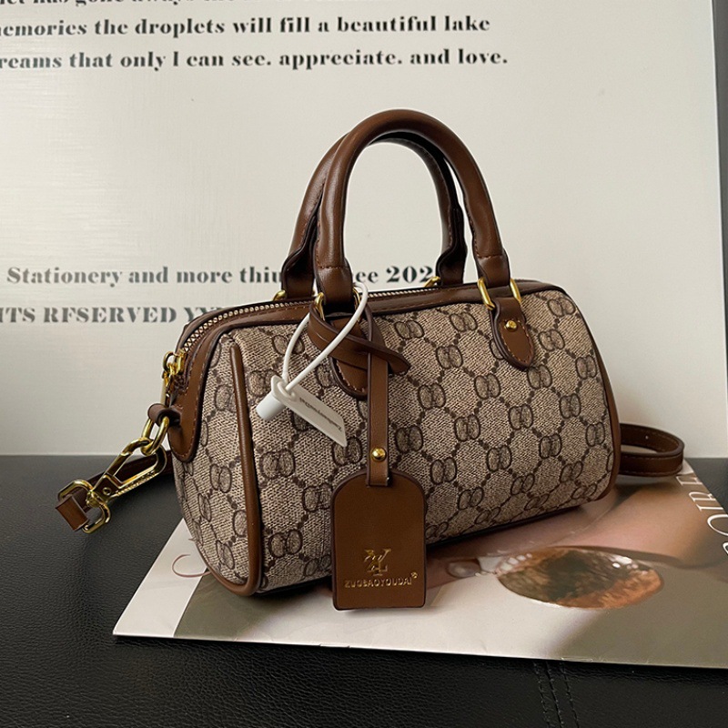 Designer bag, crossbody bag, high-quality underarm tote, vintage print shoulder bag, luxury women's bag, chain wallet, classic square bag, premiu