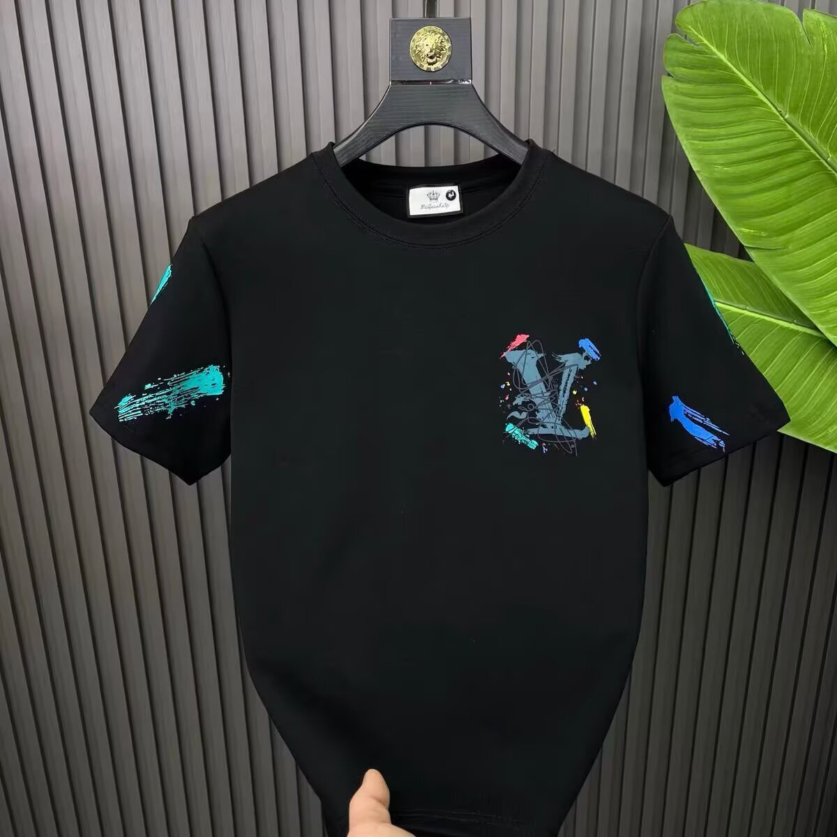 Designer Top - Luxurious Short-sleeved - 2026 New Summer Short-sleeve T-shirt - For Men - Fashionable And Casual Fitted Style - High-end And Luxurious