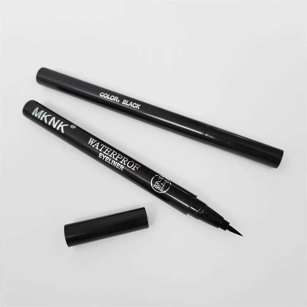 Black Quick-dry Eyeliner Pencil Makeup 24h Lasting Smooth Matte Eye Liner Waterproof Anti Smudge Liquid Eyeliner Eyes Cosmetics H260406