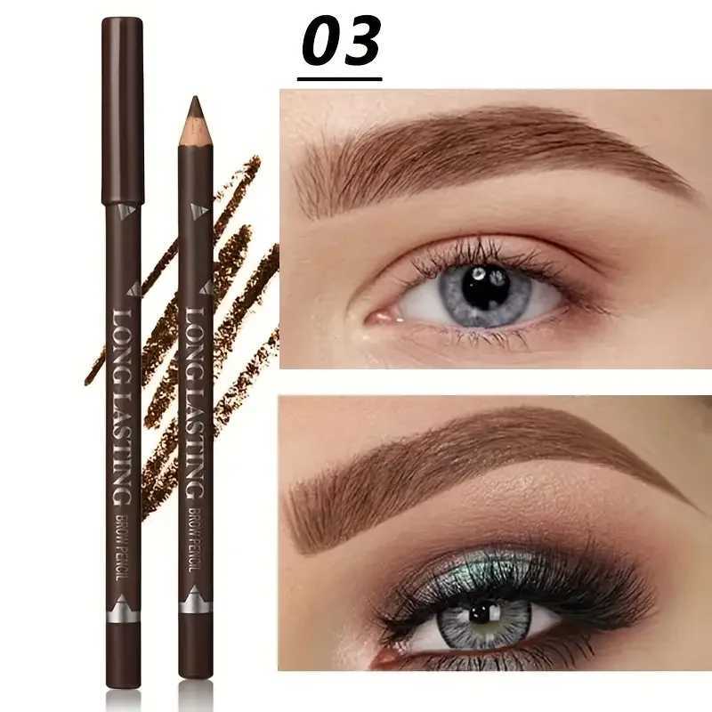 3pcs/Set Eyeliner and Eyebrow Pencil Waterproof and Sweatproof Multifunctional Makeup Pen Set Long-lasting Perfect Brows H260406