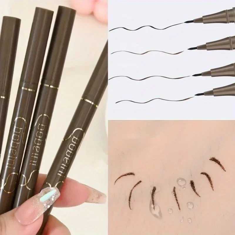 Lasting Liquid Eyeliner Pen Natural Ultra-fine Lying Silkworm Pencil Smooth Waterproof Quick Dry Non-Smudge Makeup H260406