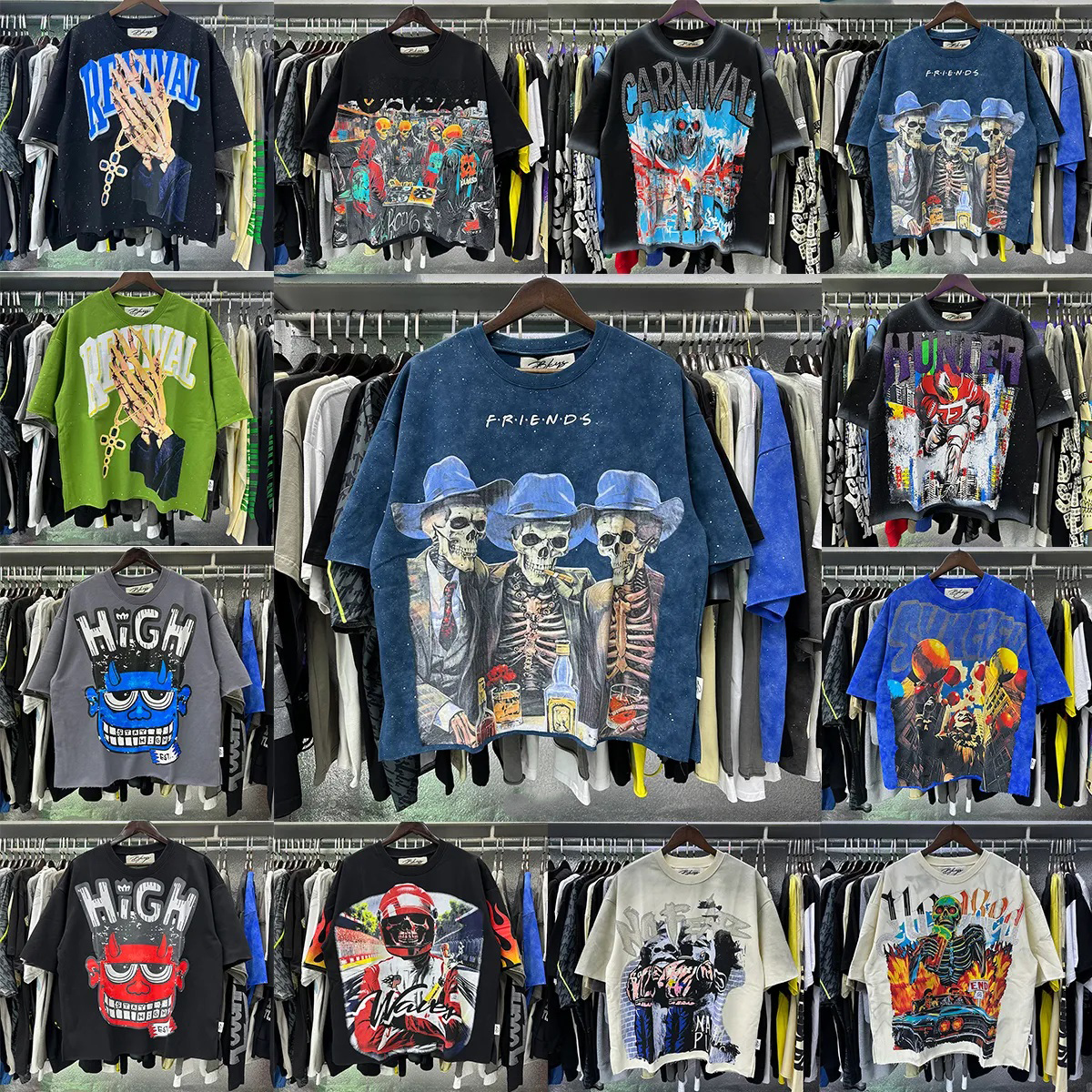 Men's T Shirts BKYS T-Shirt Graffitiwith Speckle Detail Men Women Streetwear Cotton Casual BKYS No Gut No Glory F-Terry Cropped T-shirt 445a