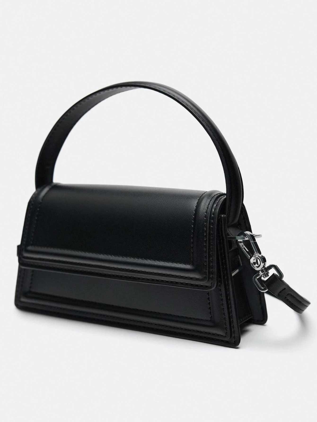 2024 summer new brown Mini City crossbody bag Black casual fashion hand bill shoulder bag C260406